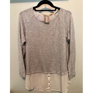 Anthropologie Dolan Tunic Sweatshirt